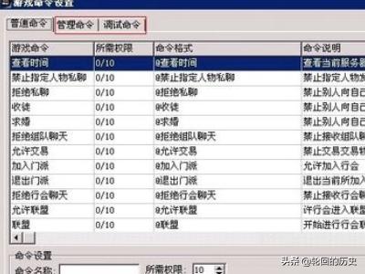 查找GM办理员号令的办法strong/p
pgm传奇私服/strong？